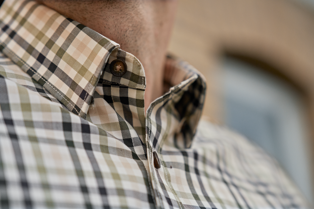 Milford shirt - Rosin/Deep well