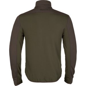 Olaf fleece jakke - Willow green/Shadow grey - Härkila