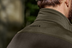 Olaf fleece jakke - Shadow Brown/Forest night - Härkila