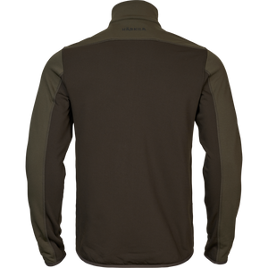 Olaf fleece jakke - Shadow Brown/Forest night - Härkila