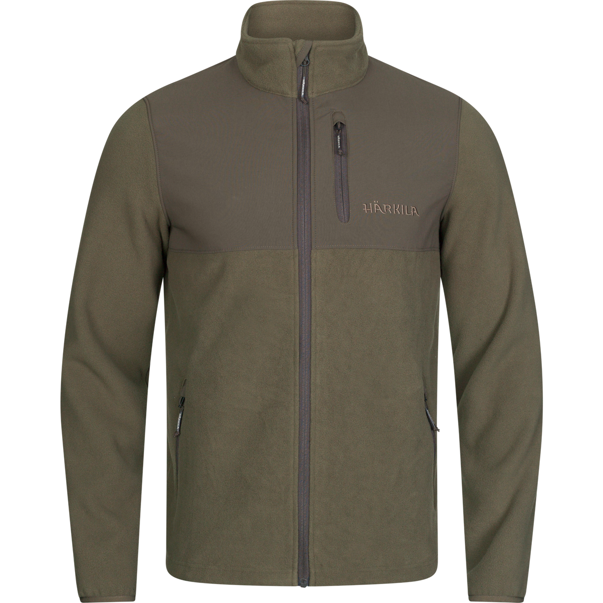 Härkila Fjell fleece jakke - Light willow green - Härkila
