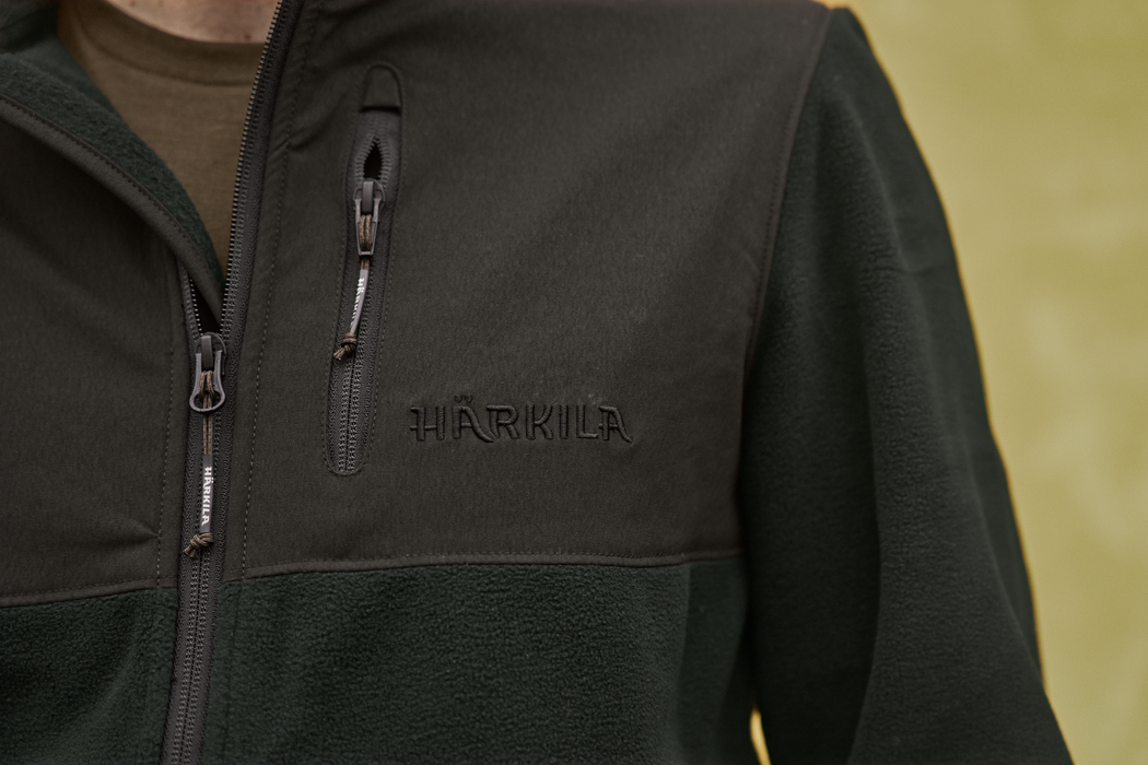 Härkila Fjell Fleece Jakke - Jet set/Meteorite