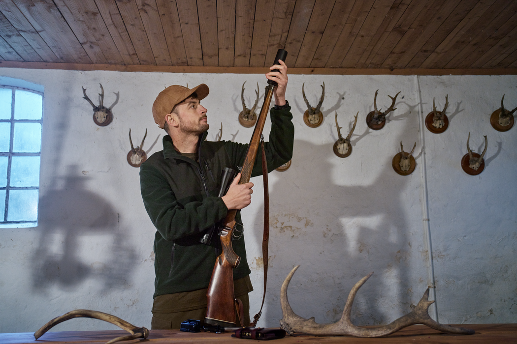 Härkila Fjell Fleece Jakke - Jet set/Meteorite