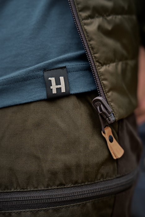 Härkila H-logo S/S T-shirt - Sea blue - Härkila