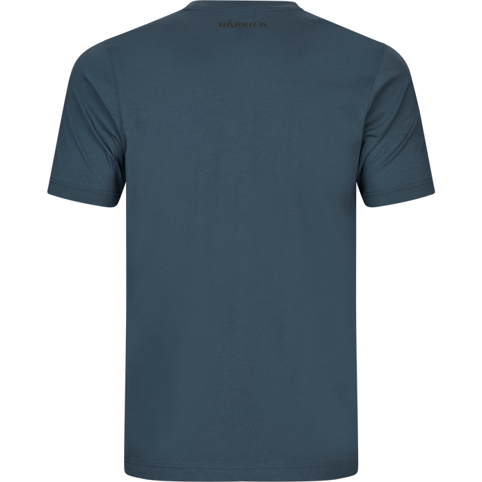 Härkila H-logo S/S T-shirt - Sea blue - Härkila