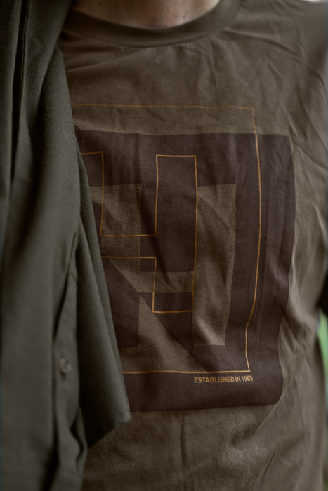 Härkila H-logo S/S T-shirt - Major brown