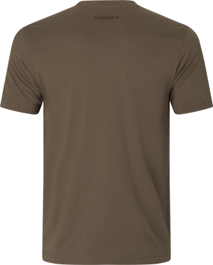 Härkila H-logo S/S T-shirt - Major brown