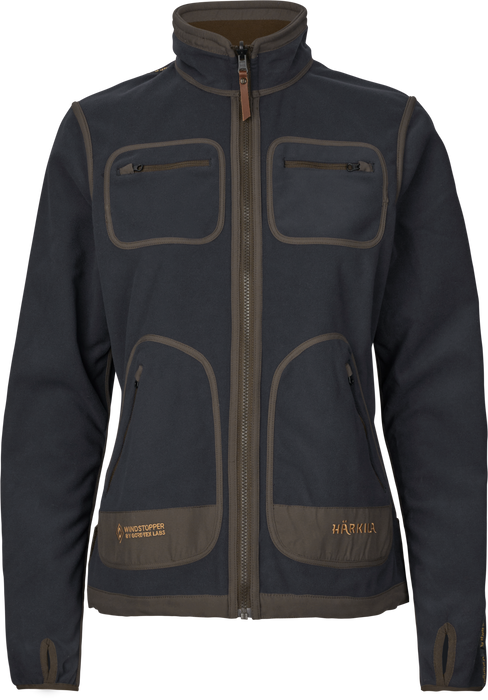 Kamko Fleece Kvinder - Willow green/Deep well purple