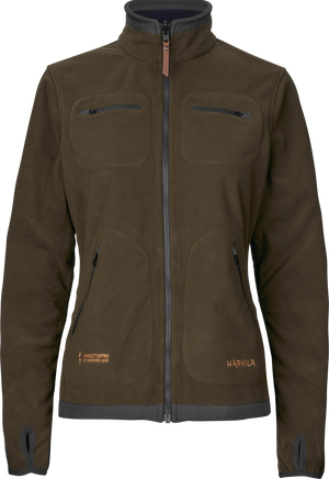 Kamko Fleece Kvinder - Willow green/Deep well purple