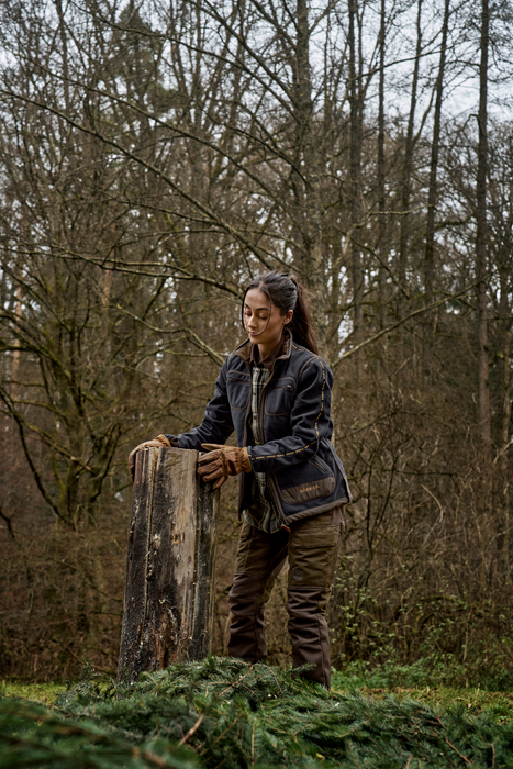 Kamko Fleece Kvinder - Willow green/Deep well purple