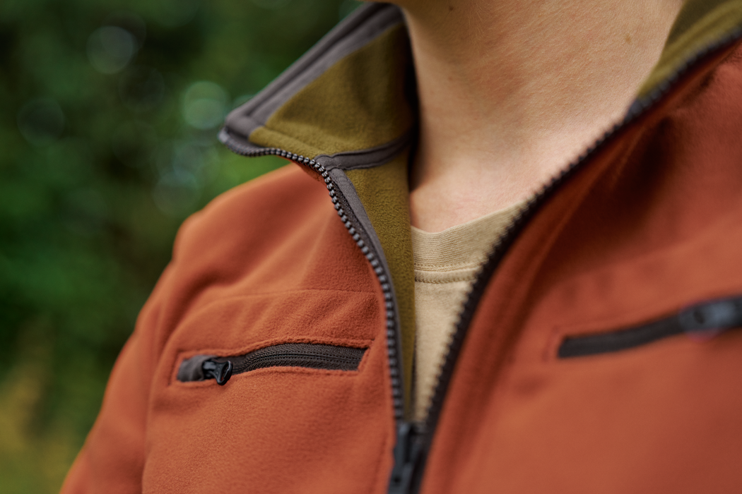 Kamko Fleece Kvinder - Dark olive/Arabian spice - Härkila