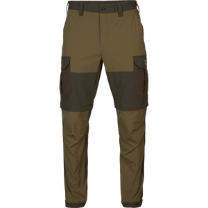 Logmar Lightweight Zip-off Bukser Dark olive/Willow green - Härkila