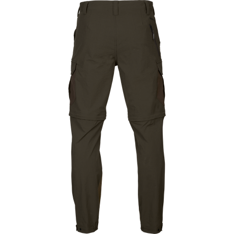 Logmar Lightweight Zip-off Bukser Dark olive/Willow green - Härkila