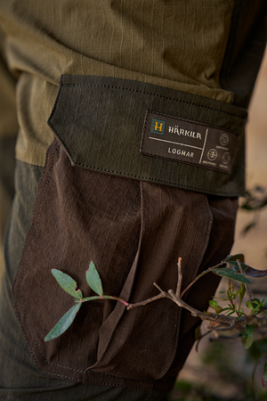 Logmar Lightweight Zip-off Bukser Dark olive/Willow green - Härkila