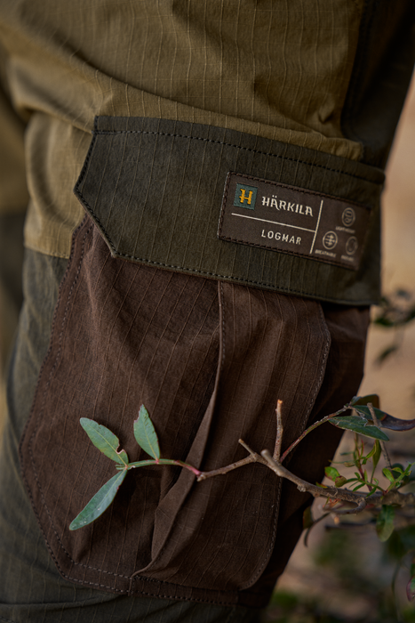 Logmar Lightweight Zip-off Bukser Dark olive/Willow green - Härkila