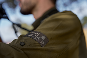 Logmar letvægts L/S-skjorte Dark olive/Willow green - Härkila