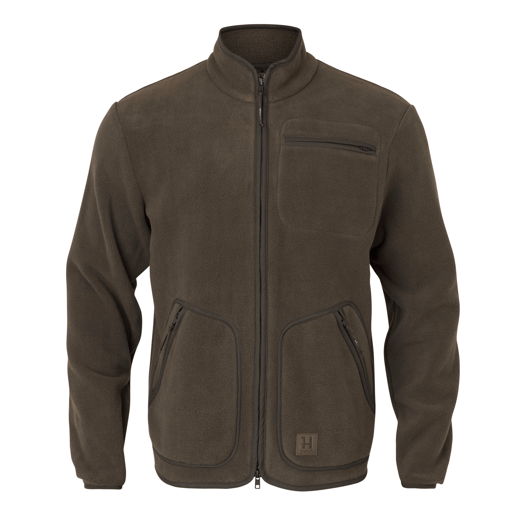 Torsby Fleecejakke - Dark Brown - Härkila