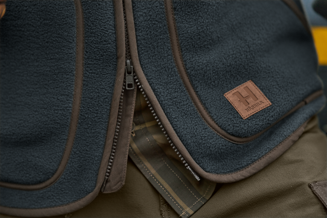 Torsby Fleecejakke - Dark navy