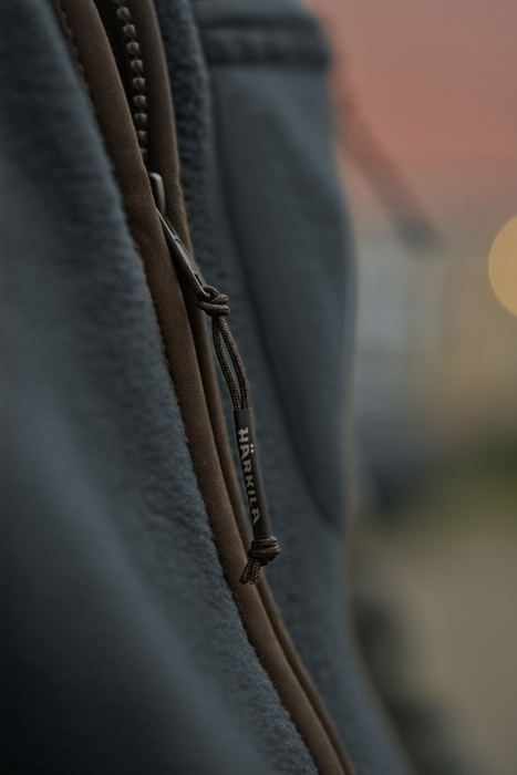 Torsby Fleecejakke - Dark navy