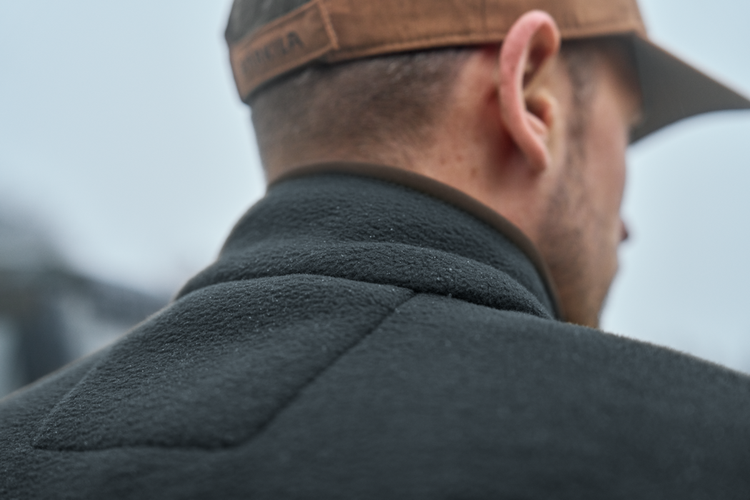 Torsby Fleecejakke - Dark navy