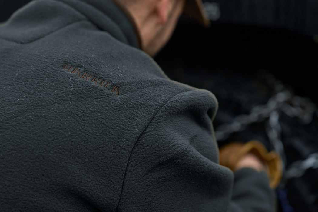 Torsby Fleecejakke - Dark navy