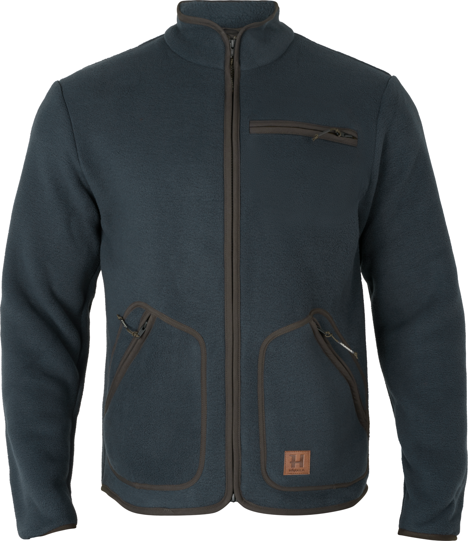 Torsby Fleecejakke - Dark navy