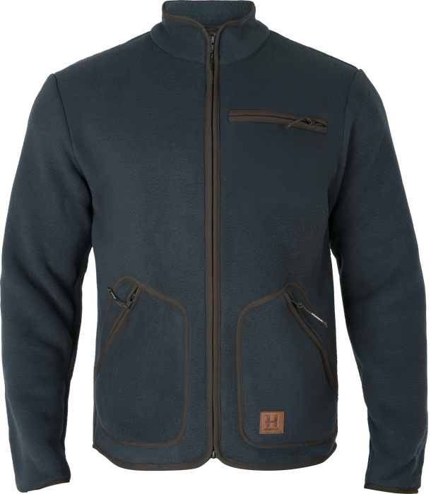 Torsby Fleecejakke - Dark navy