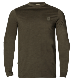 Härkila Base All Season L/S t-shirt - Willow green - Härkila
