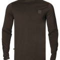 Härkila Base All Season L/S t-shirt - Shadow brown - Härkila
