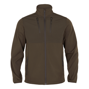 Härkila Scandinavian softshell jakke - Willow green/Shadow brown - Härkila