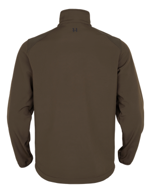 Härkila Scandinavian softshell jakke - Willow green/Shadow brown - Härkila
