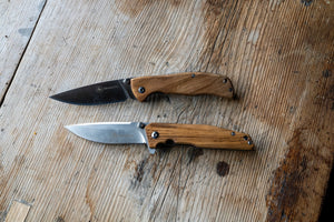 Foldekniv Lierne Olive - Brusletto