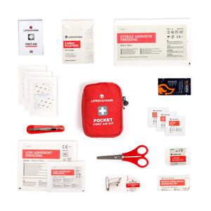 Pocket First Aid Kit - Life Systems - black