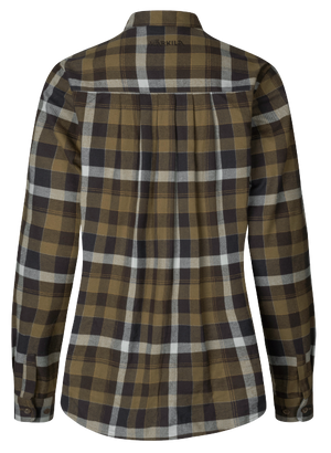 Sigrid L/S skjorte til kvinder Willow green/Phantom - Härkila