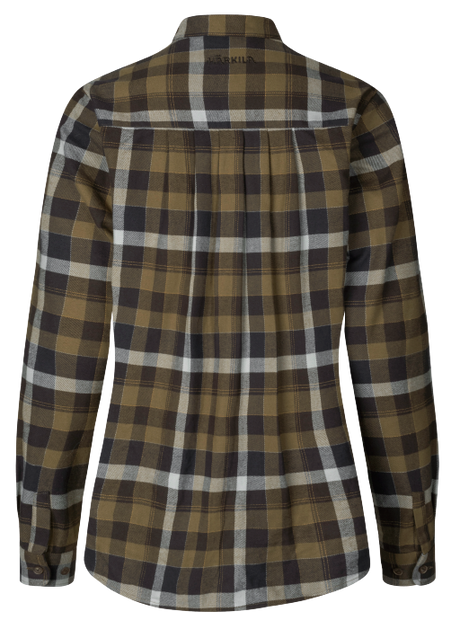 Sigrid L/S skjorte til kvinder Willow green/Phantom - Härkila