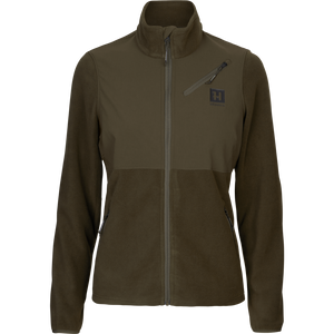 Härkila Fjell Fleecejakke til kvinder Hunting Green/Willow Green - Härkila