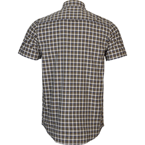 Härkila Fjell S/S-skjorte Naval Blue Check - Härkila