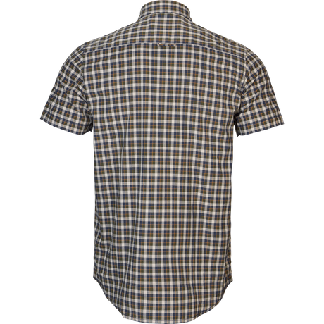 Härkila Fjell S/S-skjorte Naval Blue Check - Härkila