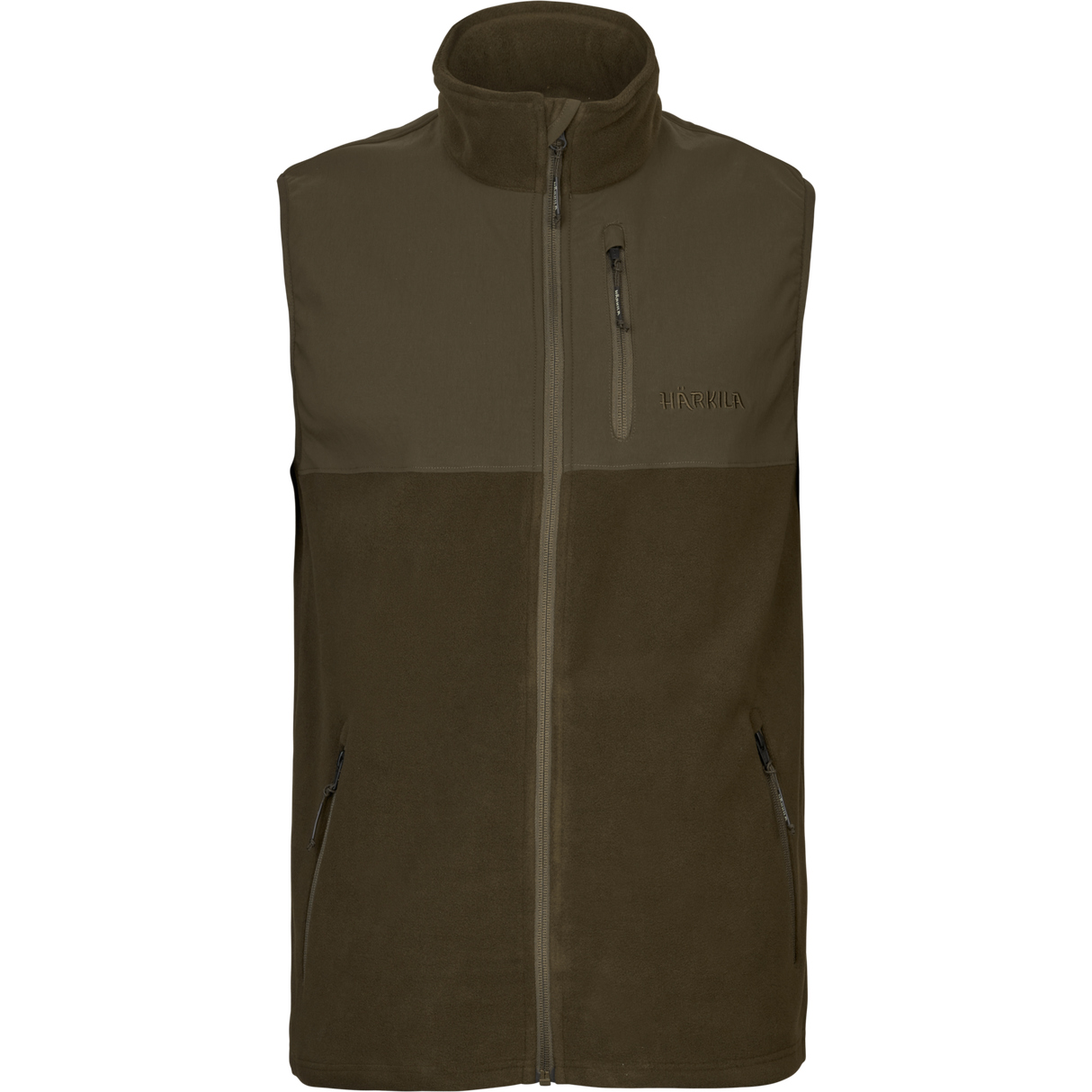 Härkila Fjell Fleece veste Hunting Green/Willow Green - Härkila