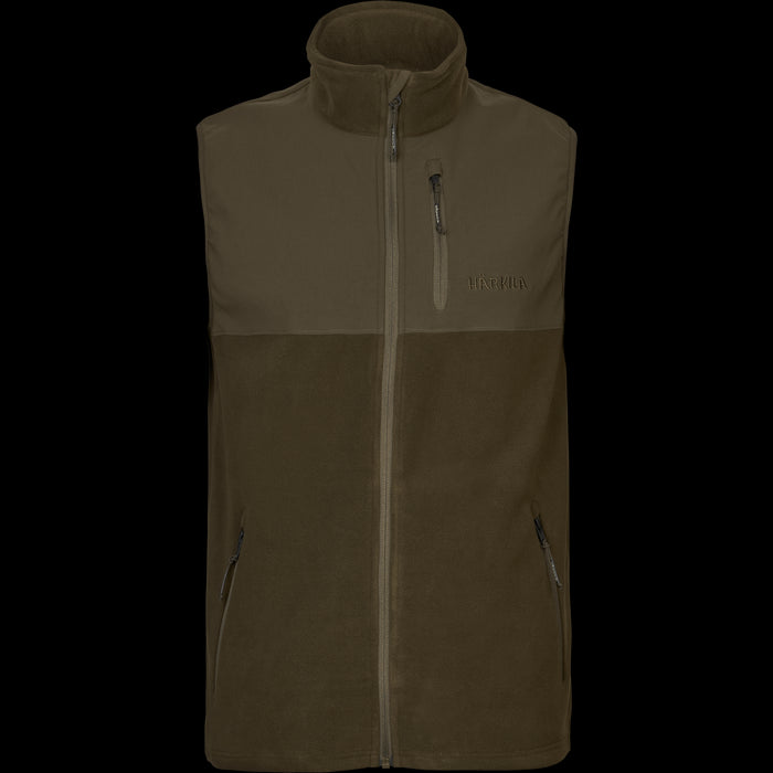 Härkila Fjell Fleece veste Hunting Green/Willow Green - Härkila