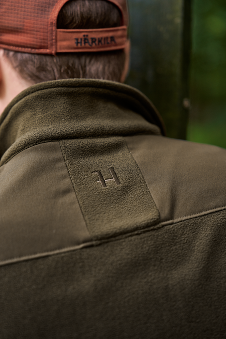Härkila Fjell Fleece veste Hunting Green/Willow Green - Härkila