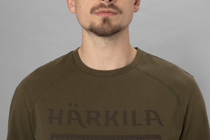 Härkila logo S/S t-shirt - Willow green - Härkila