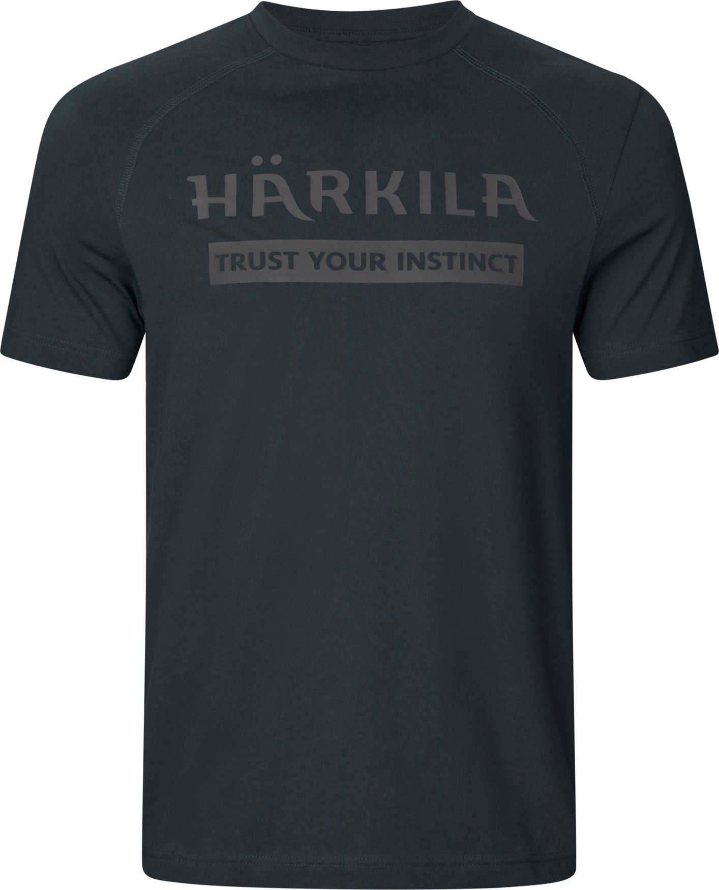 Härkila logo S/S t-shirt - Dark navy