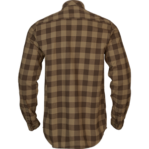 Härkila skandinavisk L/S-skjorte - Antique Bronze Check - Härkila