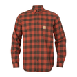 Härkila Scandinavian L/S Skjorte - Autumn orange check - Härkila