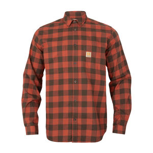 Härkila Scandinavian L/S Skjorte - Autumn orange check - Härkila