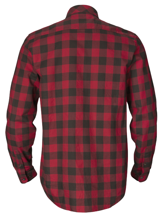 Härkila skandinavisk L/S-skjorte Red check - Härkila