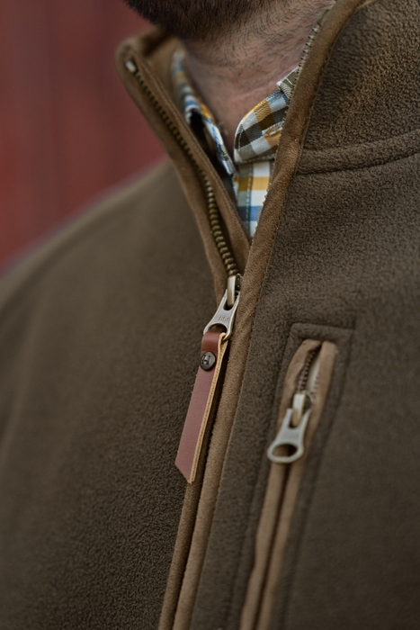 Sandhem Sherpa Fleecejakke - Willow green