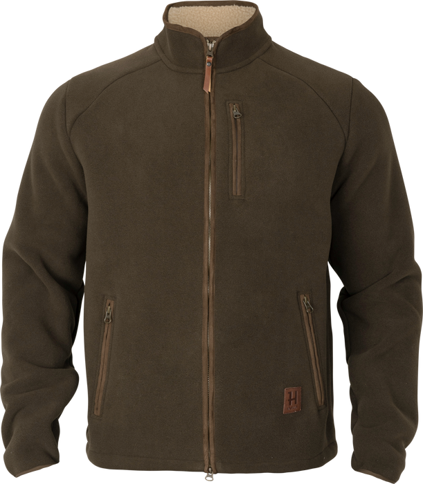 Sandhem Sherpa Fleecejakke - Willow green