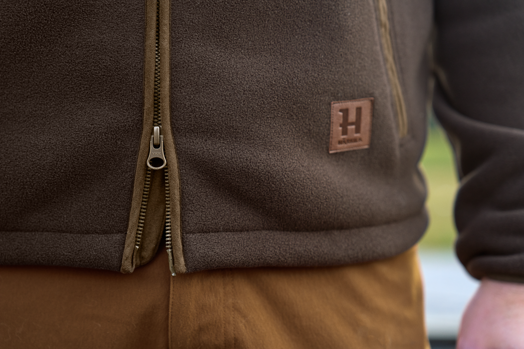 Sandhem Sherpa Fleecejakke - Demitasse brown